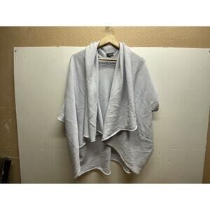 BERYLL CASHMERE SHAWL CARDIGAN O/S Light Blue